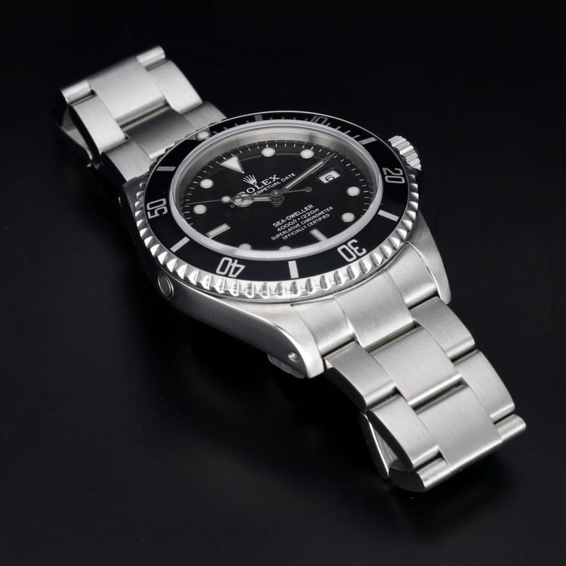 2001 Rolex Sea-Dweller 16600 Acciaio Automatico 40mm con Scatola e Diver Tool Kit - Appena Revisionato - immagine 9