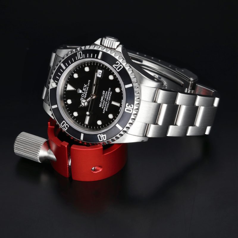 2001 Rolex Sea-Dweller 16600 Acciaio Automatico 40mm con Scatola e Diver Tool Kit - Appena Revisionato - immagine 4