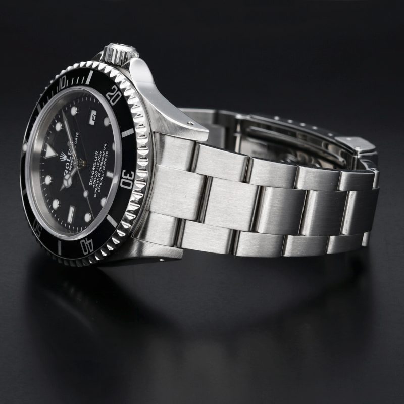 2001 Rolex Sea-Dweller 16600 Acciaio Automatico 40mm con Scatola e Diver Tool Kit - Appena Revisionato - immagine 13