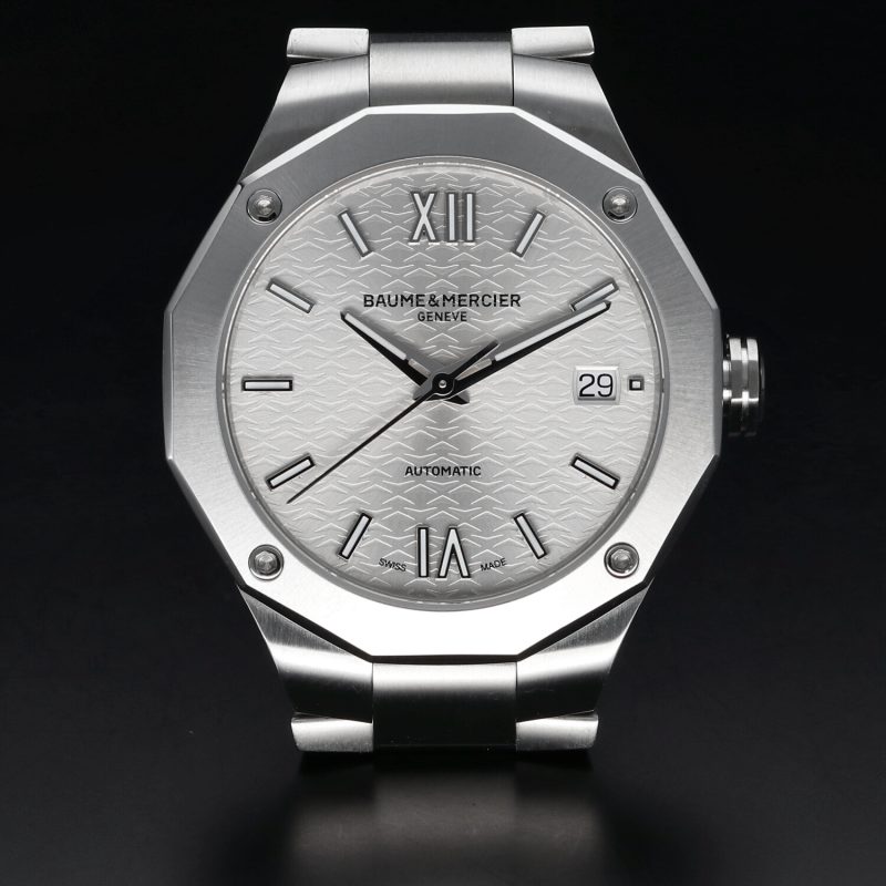 2021 Baume & Mercier Riviera Ladies M0A10615 Automatic SS 36mm Silver Dial with Box and Card - Unworn! - Image 3