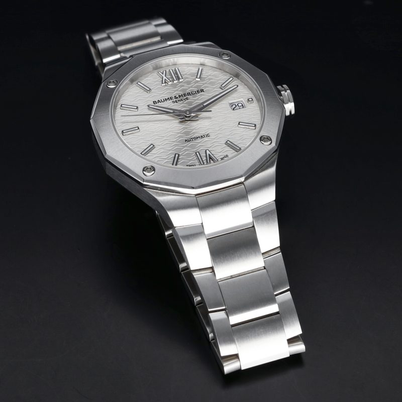 2021 Baume & Mercier Riviera Ladies M0A10615 Automatic SS 36mm Silver Dial with Box and Card - Unworn! - Image 5