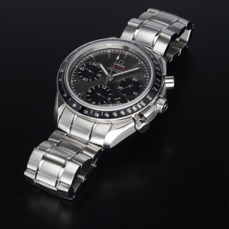 2021 Omega Speedmaster Date Chronometer 32330404006001 Automatic SS 40mm Grey Dial with Box & Card - Image 12