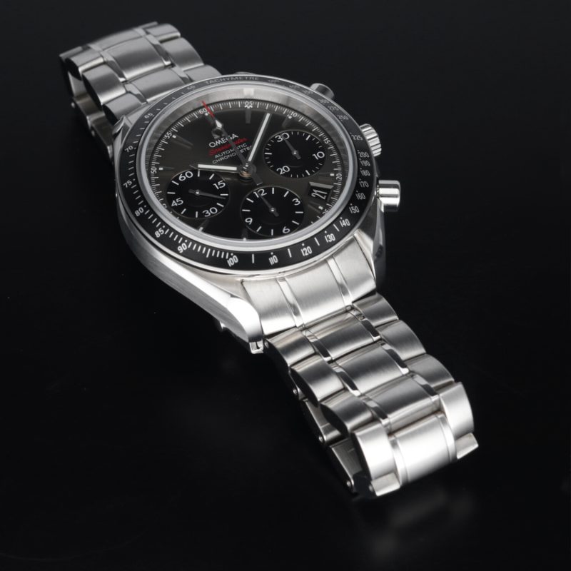 2021 Omega Speedmaster Date Chronometer 32330404006001 Automatic SS 40mm Grey Dial with Box & Card - Image 11