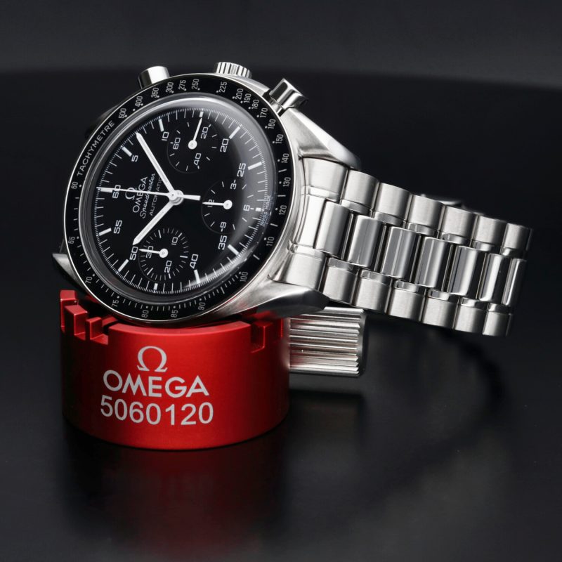 1998 Omega Speedmaster Automatic Reduced 35105000 SS 39mm BLK Dial - Watch Only - Serviced! - Image 10