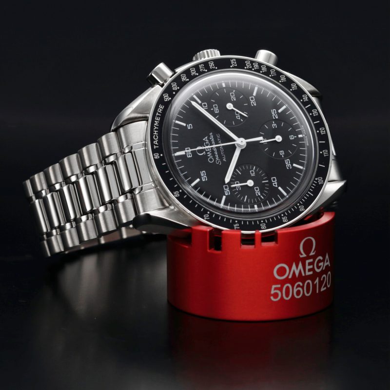 1998 Omega Speedmaster Automatic Reduced 35105000 SS 39mm BLK Dial - Watch Only - Serviced! - Image 9