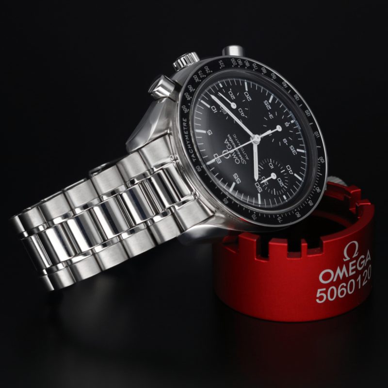 1999 Omega Speedmaster Reduced Automatico 35105000 Cassa Acciaio 39mm - Solo Orologio - Revisionato - immagine 10