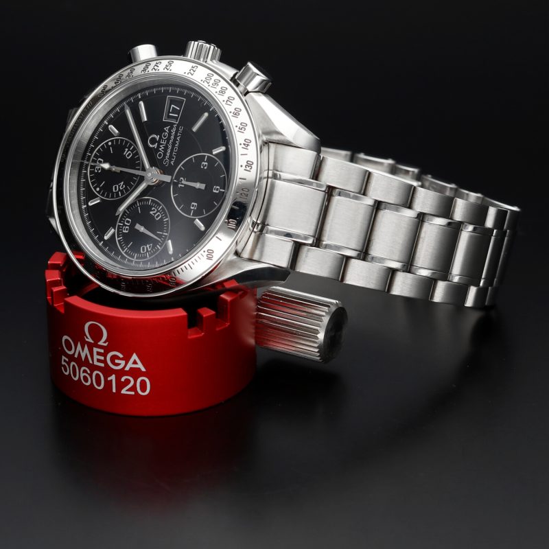 1997 Omega Speedmaster Date 35135000 Automatico 39mm Appena Revisionato presso Centro Assistenza Autorizzato Omega - immagine 11