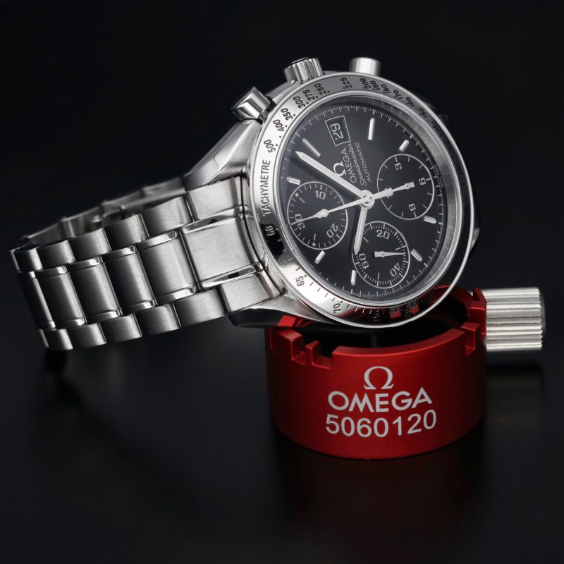 1997 Omega Speedmaster Data Reduced 35135000 Automatico 39mm Quadrante Nero - Revisionato Omega - immagine 11