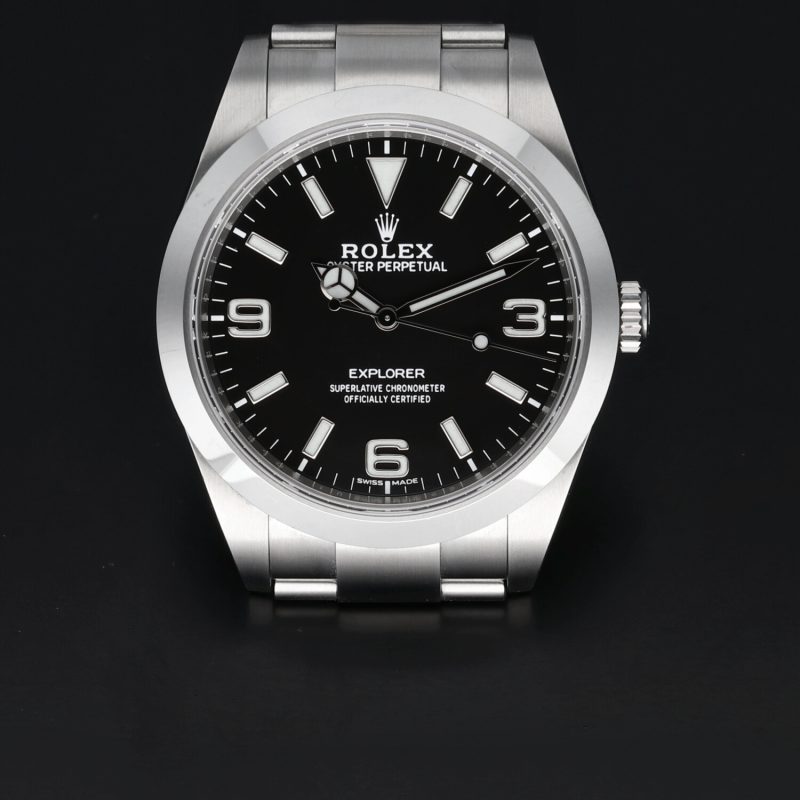 2021 Rolex Explorer 214270 Automatico Acciaio 39mm Quadrante Nero con Scatola Garanzia Originale - immagine 8