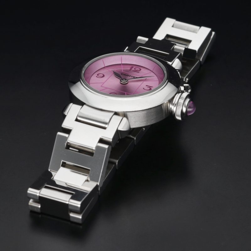 ca. 2012 Cartier Miss Pasha ref. 2973 Stainless Steel Quartz 27mm Pink Dial - Image 8