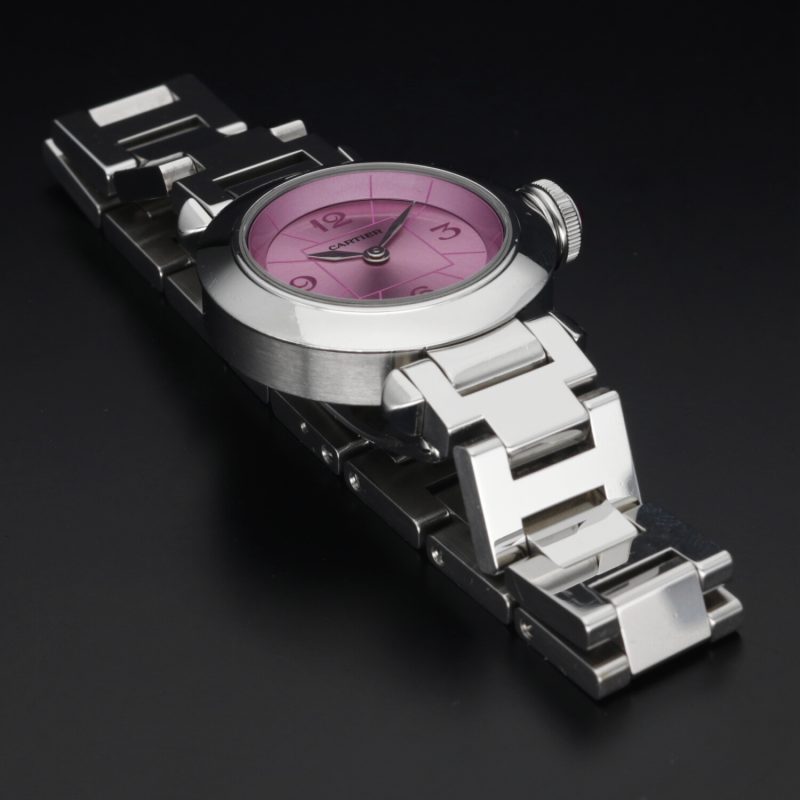 ca. 2012 Cartier Miss Pasha ref. 2973 Stainless Steel Quartz 27mm Pink Dial - Image 7