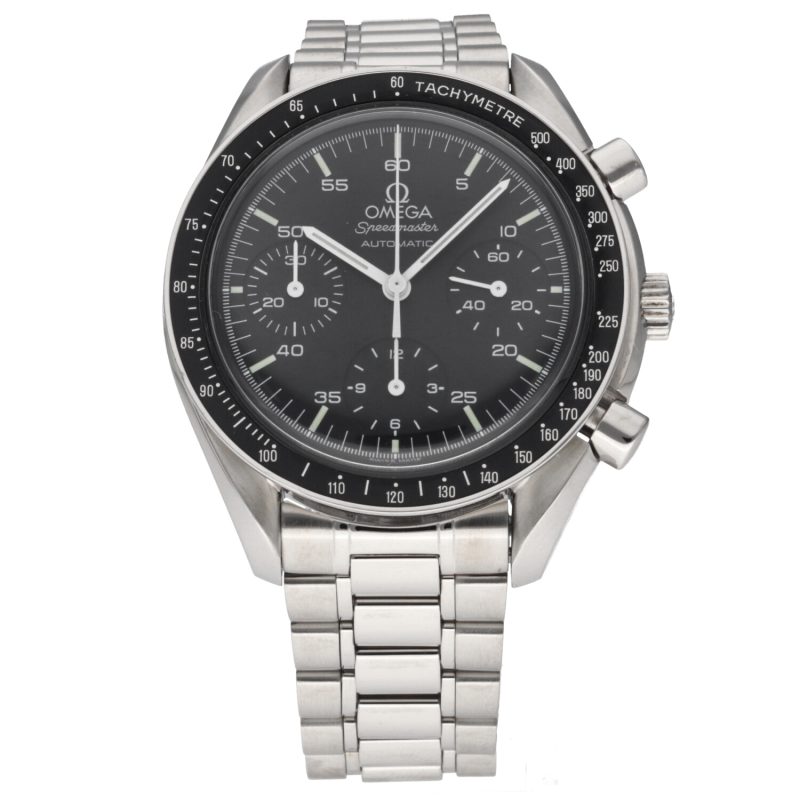 1995 Omega Speedmaster “Reduced” 3510.50.00 with  Box & Card - Serviced by Official Omega Authorized Service Center - Image 3