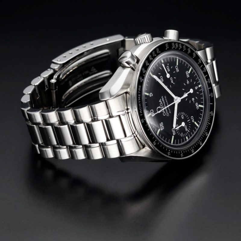 1995 Omega Speedmaster “Reduced” 3510.50.00 with  Box & Card - Serviced by Official Omega Authorized Service Center - Image 12