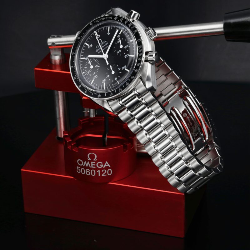 1998 Omega Speedmaster Reduced Automatico 35105000 con Scatola e Garanzia - Revisionato Omega - immagine 6