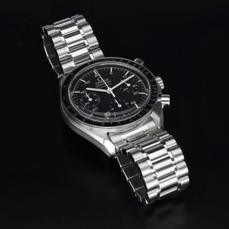 1998 Omega Speedmaster Reduced Automatico 35105000 con Scatola e Garanzia - Revisionato Omega - immagine 9