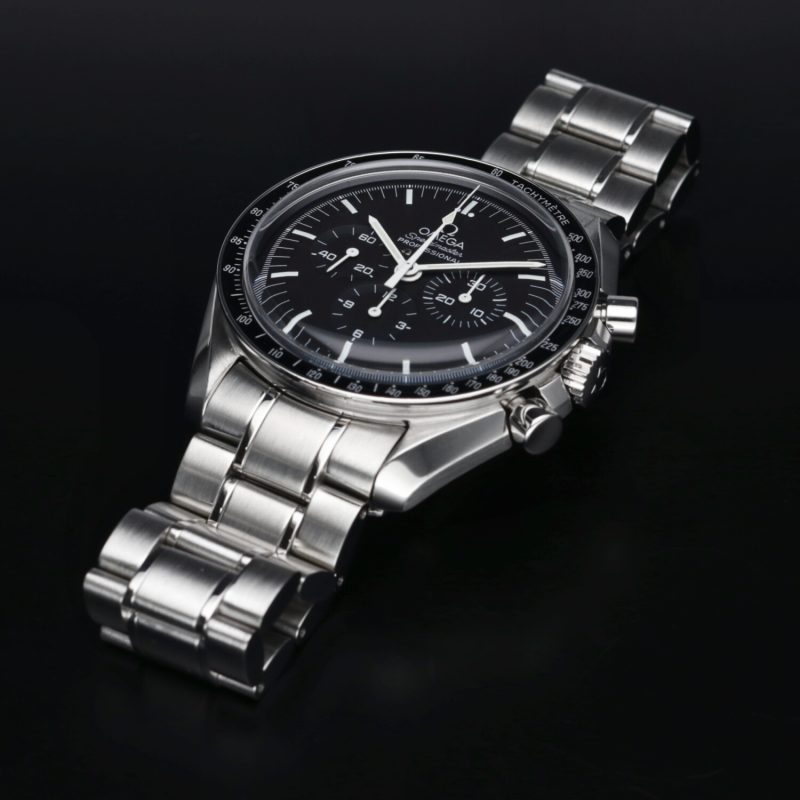 2005 Omega Speedmaster Professional Moonwatch 35705000 con Scatola e Garanzia - Revisionato Presso Centro Assistenza Autorizzato Omega! - immagine 9