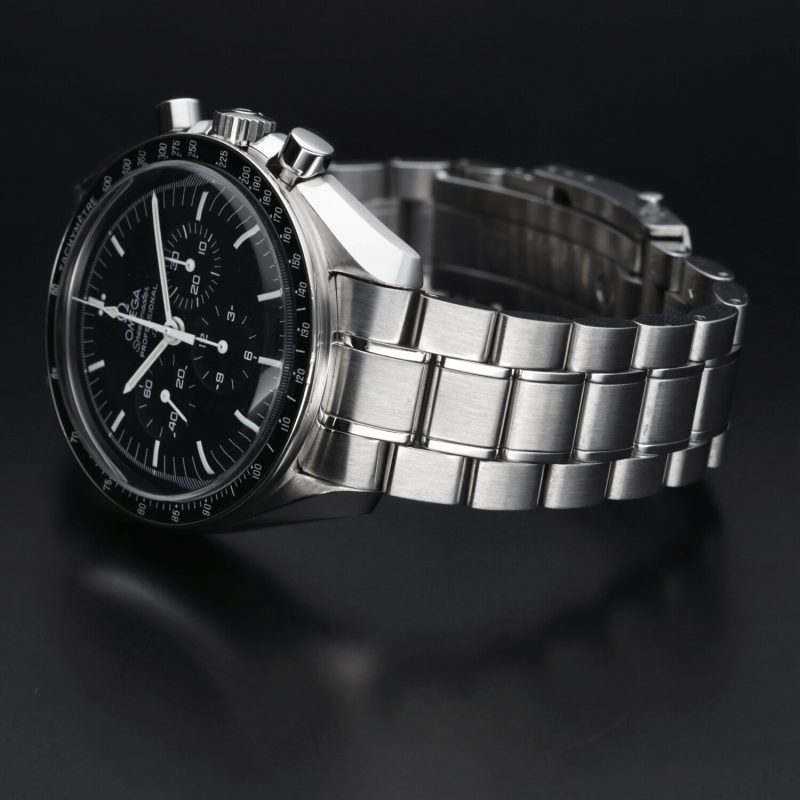 2005 Omega Speedmaster Professional Moonwatch 35705000 con Scatola e Garanzia - Revisionato Presso Centro Assistenza Autorizzato Omega! - immagine 11