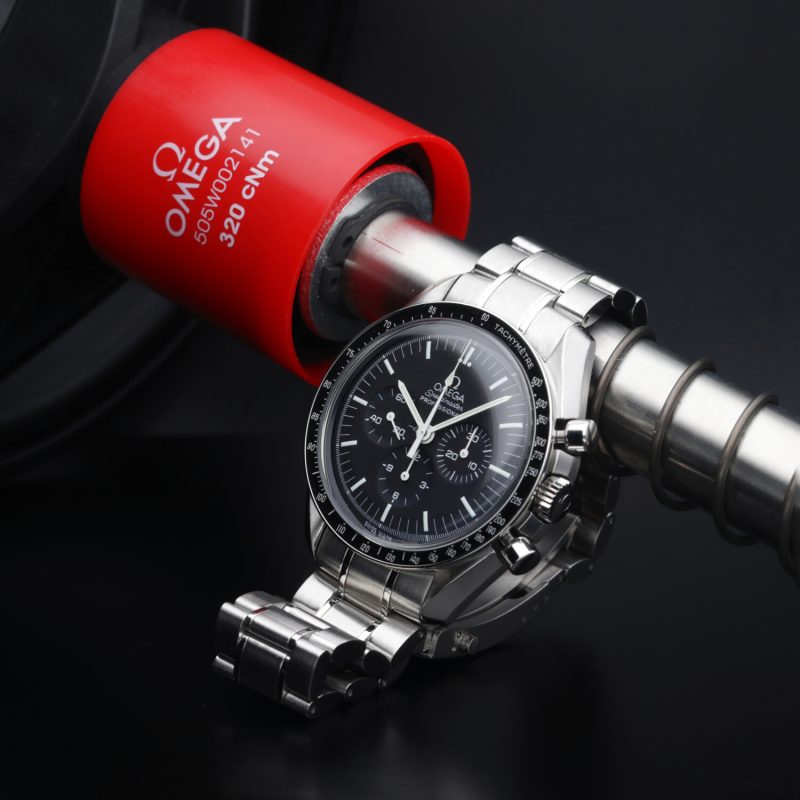 2005 Omega Speedmaster Professional Moonwatch 35705000 con Scatola e Garanzia - Revisionato Presso Centro Assistenza Autorizzato Omega! - immagine 4