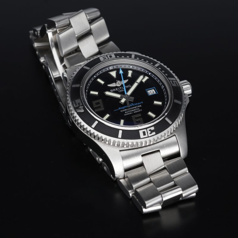 ca. 2015 Breitling SuperOcean 44 ref. A1739102 with Box and Papers - Serviced by Official Breitling Authorized Service Center - Image 9