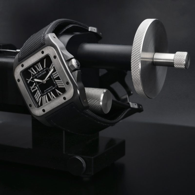 2015 Cartier Santos 100 XL ref. W2020010 / 2656 Automatic Black PVD Stainless Steel with Box and Papers - Image 6