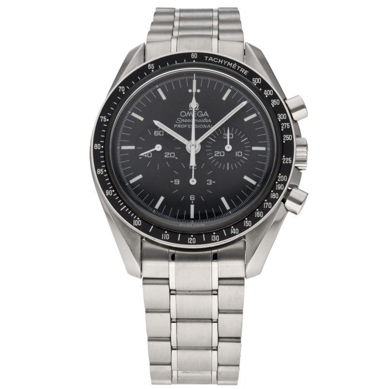 2002 Omega Speedmaster Professional Moonwatch 3570.50 Carica Manuale 42mm con Scatola e Garanzia - immagine 3