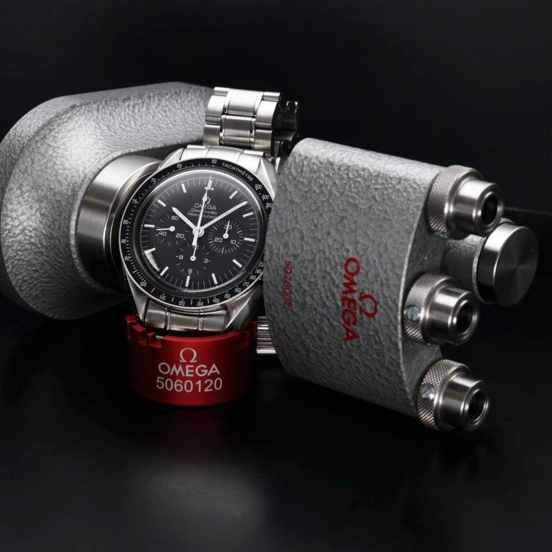 2002 Omega Speedmaster Professional Moonwatch 3570.50 Carica Manuale 42mm con Scatola e Garanzia - immagine 8