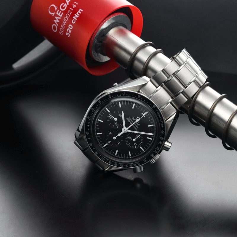 2002 Omega Speedmaster Professional Moonwatch 3570.50 Carica Manuale 42mm con Scatola e Garanzia - immagine 5