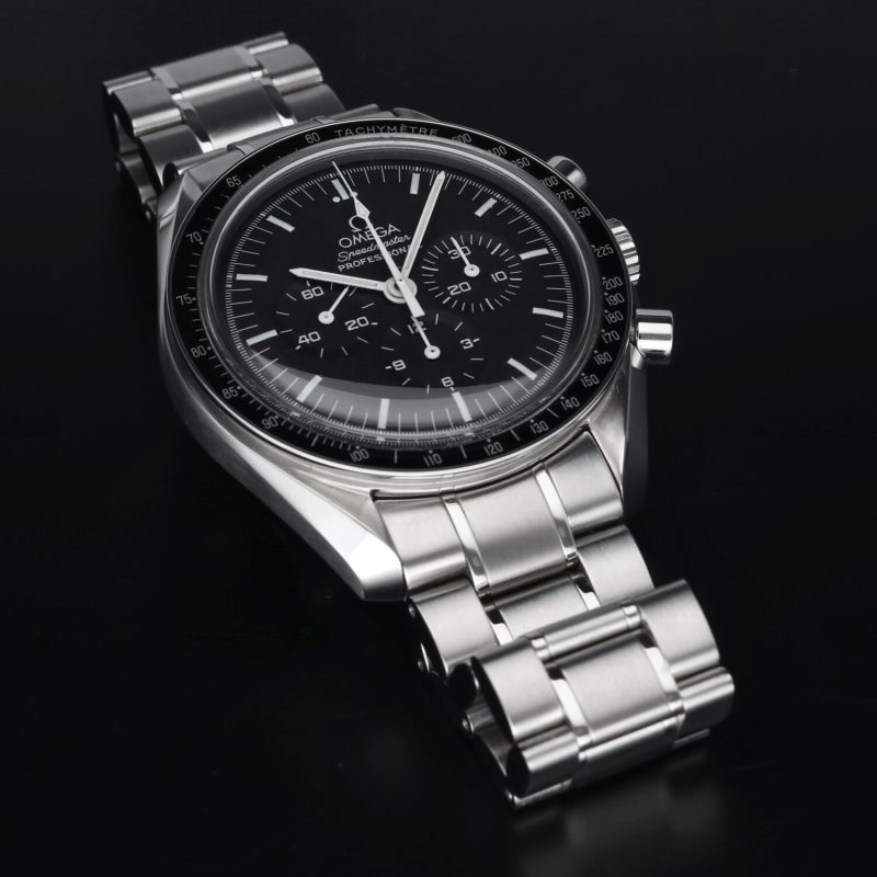 ca. 2005 Omega Speedmaster Professional Moonwatch 35705000 with original Box & Card - Image 9