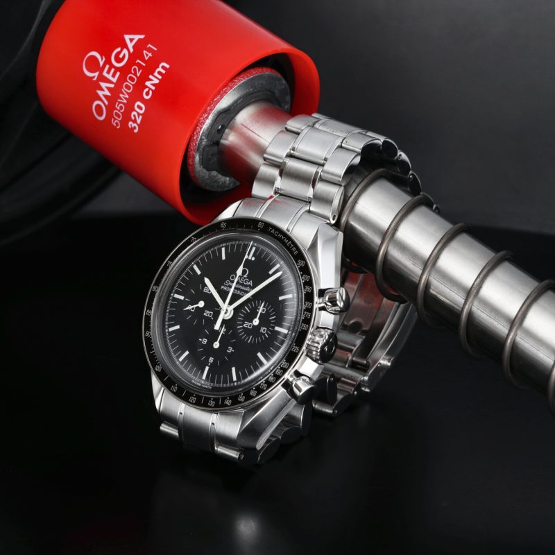 2005 Omega Speedmaster Professional Moonwatch 3570.50.00 SS Manual Winding 42mm BLK Dial with Box & Papers - Image 6