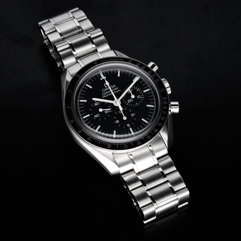 2005 Omega Speedmaster Professional Moonwatch 3570.50.00 SS Manual Winding 42mm BLK Dial with Box & Papers - Image 10