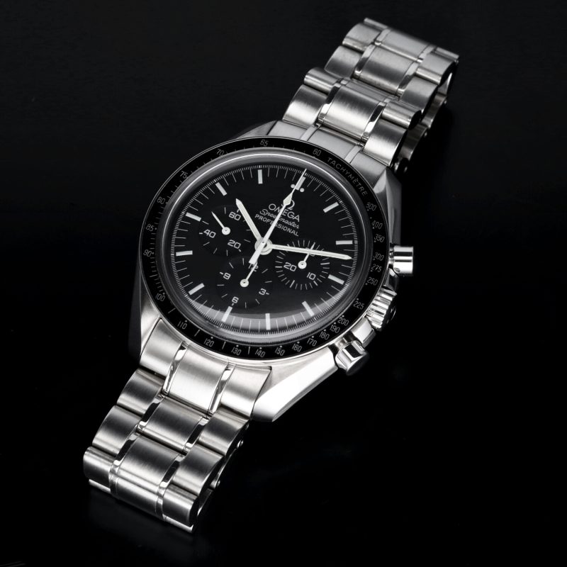 2005 Omega Speedmaster Professional Moonwatch 3570.50.00 SS Manual Winding 42mm BLK Dial with Box & Papers - Image 11