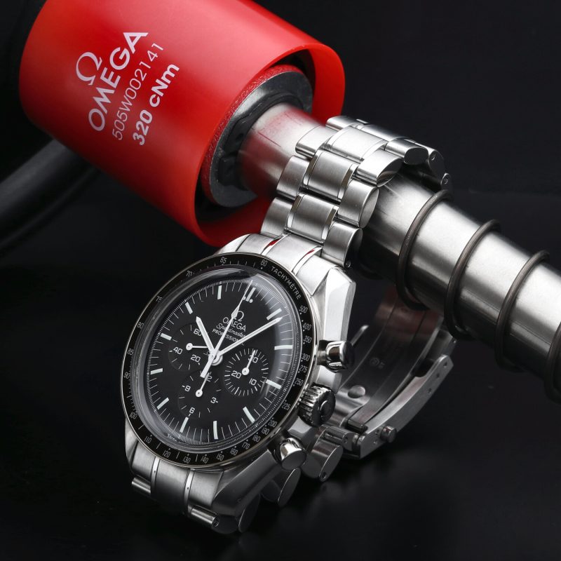 2013 Omega Speedmaster Professional Moonwatch 35705000 Handwound SS 42mm with original Box & Card - Image 4