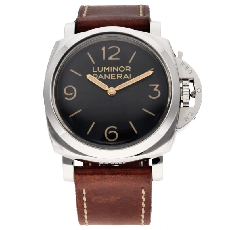 2011 Panerai Luminor 1950 3 Days ref. PAM00372 con Scatola e Garanzia Originale - Revisionato Panerai - immagine 3