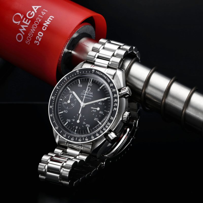 1998 Omega Speedmaster Reduced 35105000 Scatola e Garanzia - Revisionato Omega - immagine 13