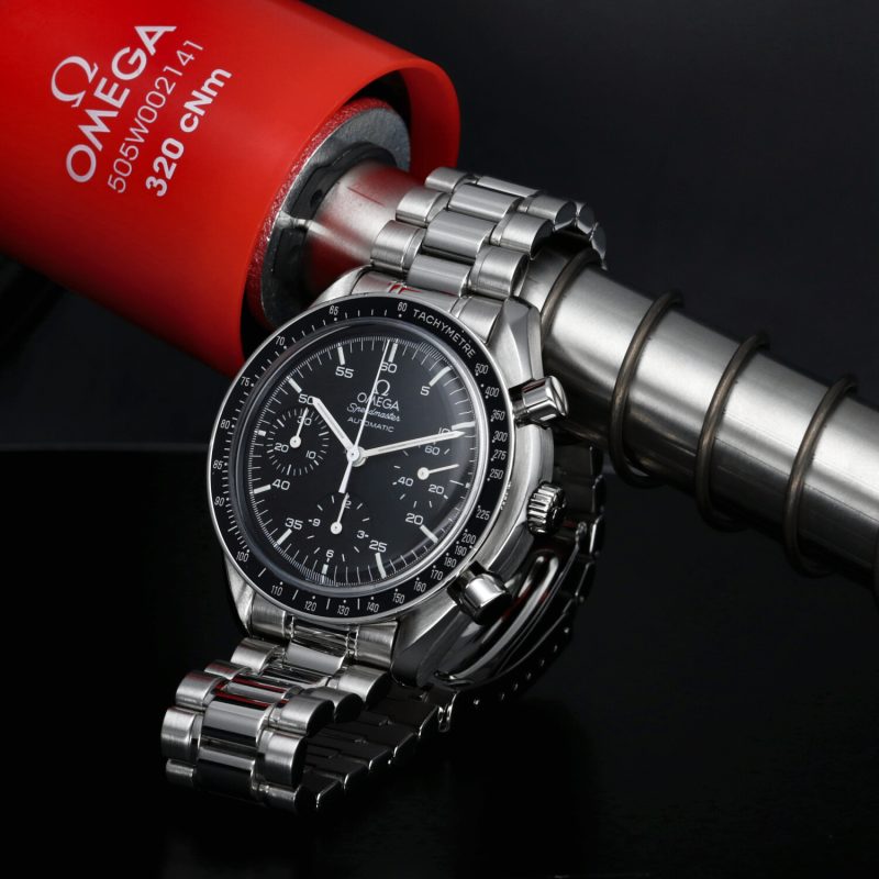 1998 Omega Speedmaster Reduced 35105000 Scatola e Garanzia - Revisionato Omega - immagine 4