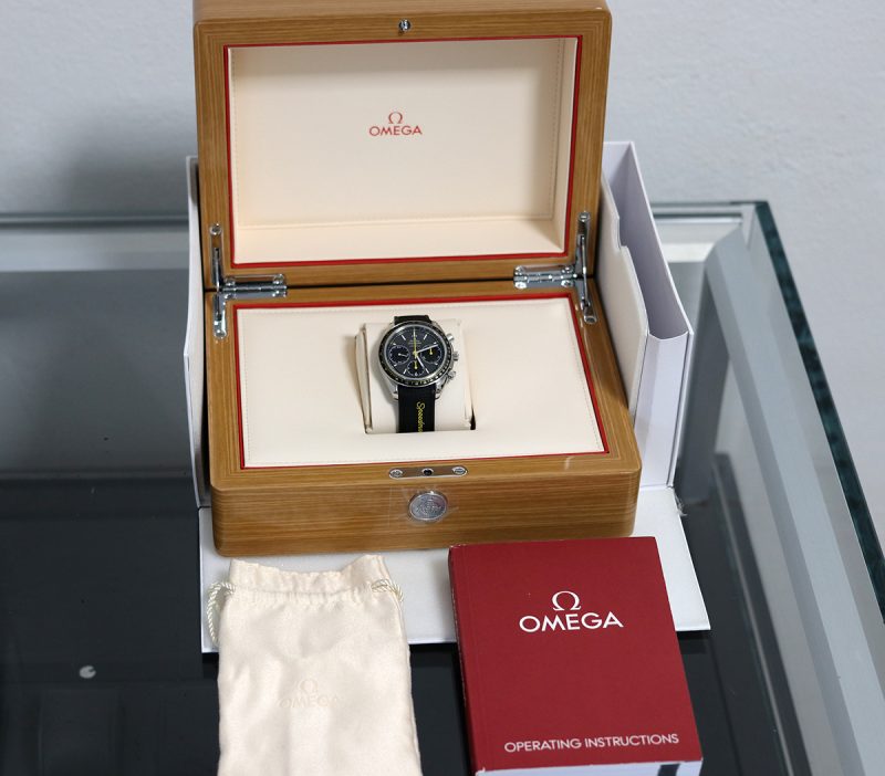 2020 ca. Omega Speedmaster Racing Co-Axial ref. 3263240500600 con Scatola Originale - immagine 14