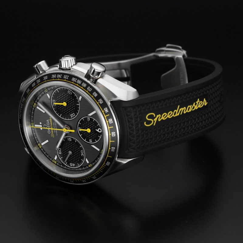 2020 ca. Omega Speedmaster Racing Co-Axial ref. 3263240500600 con Scatola Originale - immagine 13