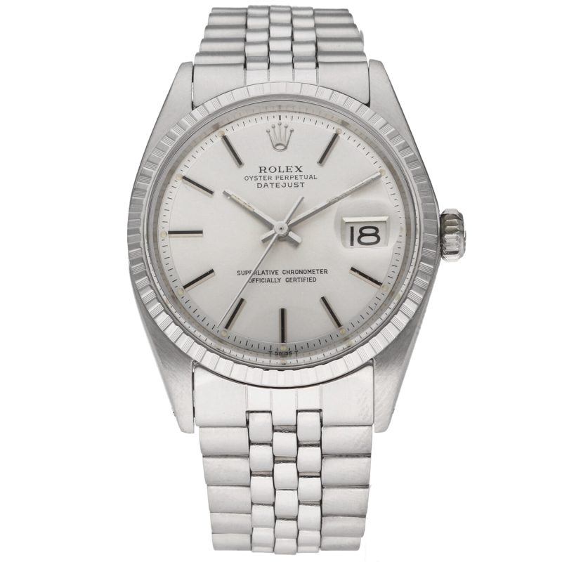 1972 Rolex Datejust 36 ref. 1603 Quadrante "Pie Pan" Bracciale Jubilee Maglie Ripiegate - immagine 3