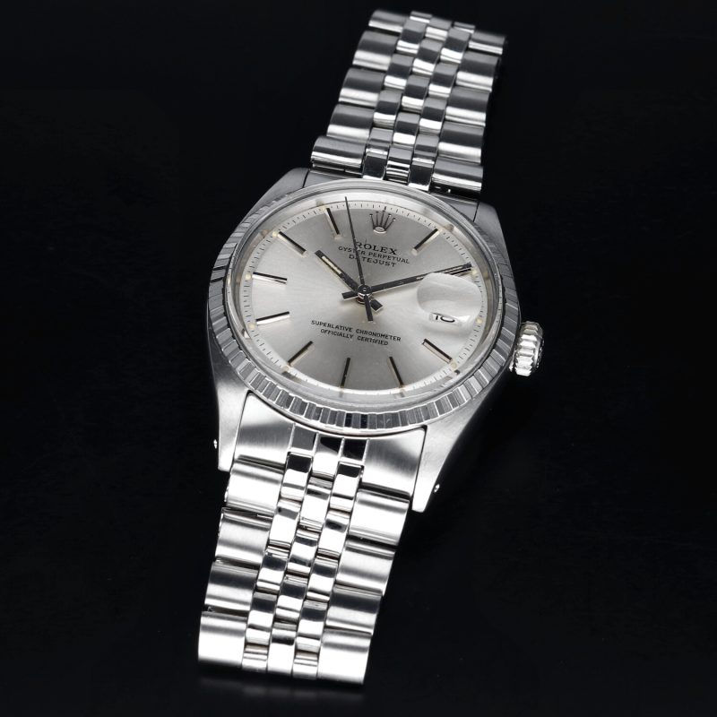 1972 Rolex Datejust 36 ref. 1603 Quadrante "Pie Pan" Bracciale Jubilee Maglie Ripiegate - immagine 10