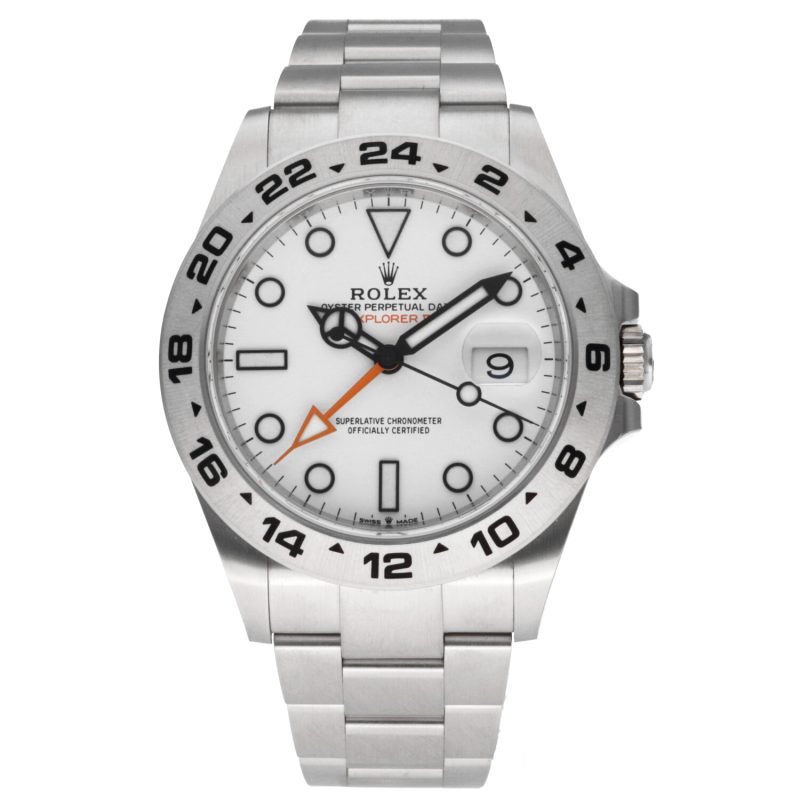 New Untouched 2022 Rolex Explorer II ref. 226570 White Dial - Image 3