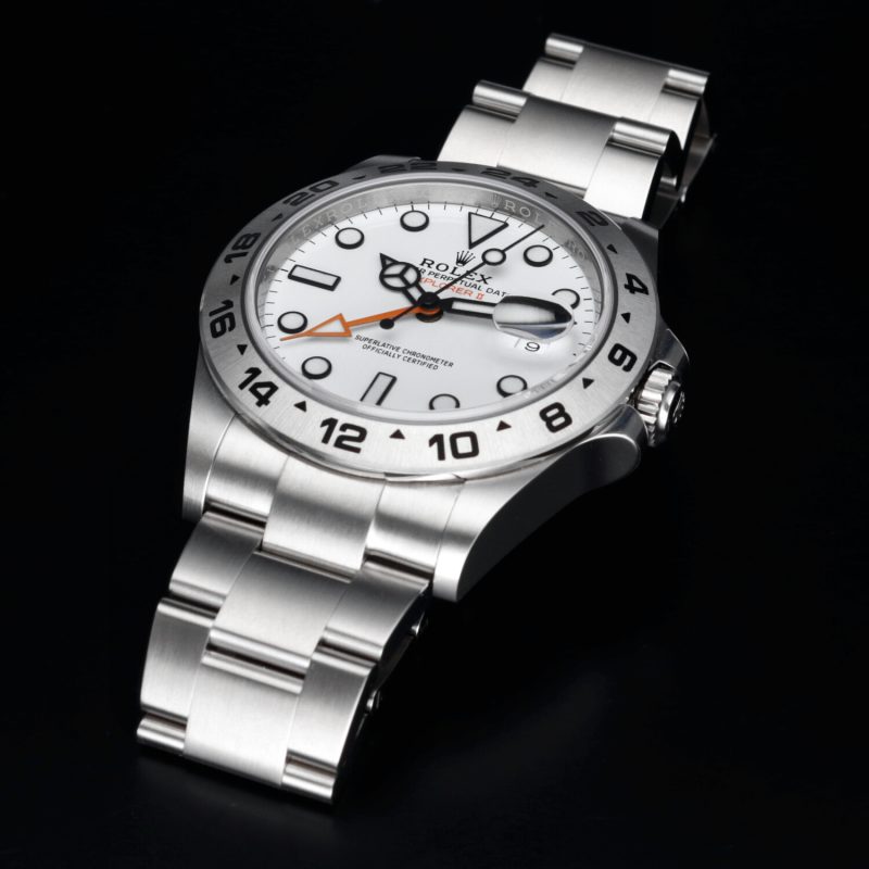 New Untouched 2022 Rolex Explorer II ref. 226570 White Dial - Image 6