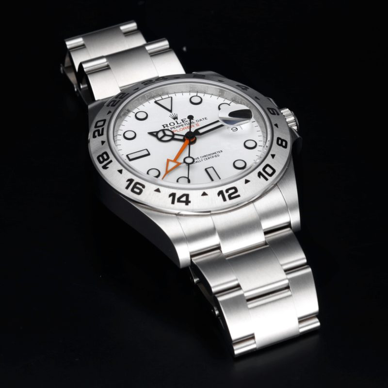 New Untouched 2022 Rolex Explorer II ref. 226570 White Dial - Image 5