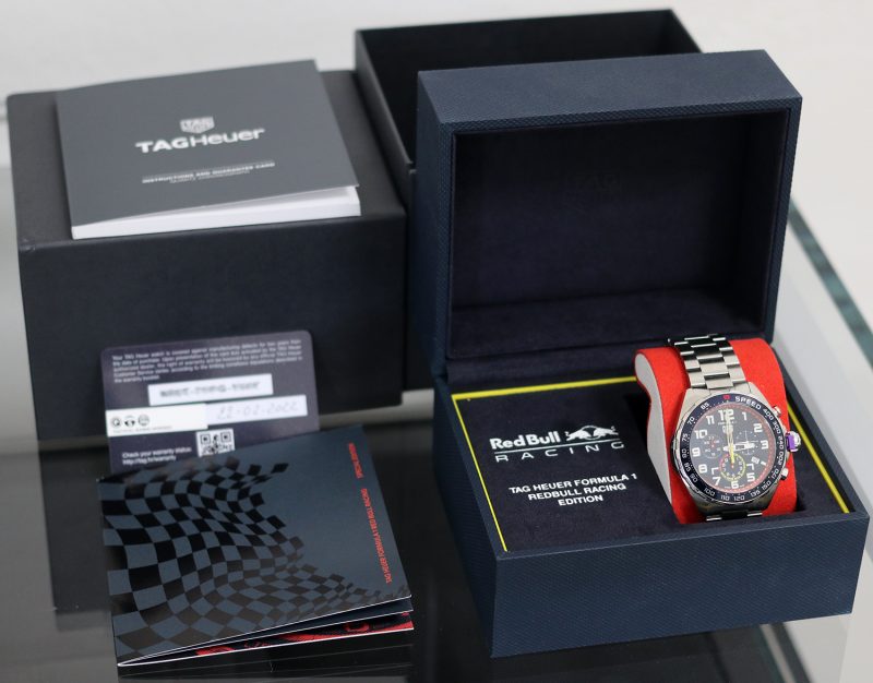 2022 New Unworn Tag Heuer Formula 1 Red Bull Racing Special Edition CAZ101AL.BA0842 with Box and Card - Image 13