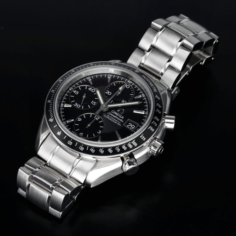 2008 Omega Speedmaster Date 32105000 with Box and Papers - Serviced by Official Omega Certificate Service Center - Image 10