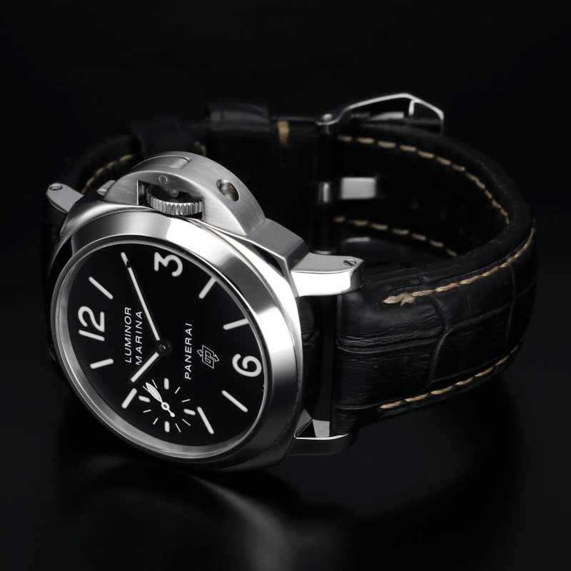 2015 Panerai Luminor Marina Logo PAM00005 44mm Carica Manuale Scatola e Garanzia - immagine 12