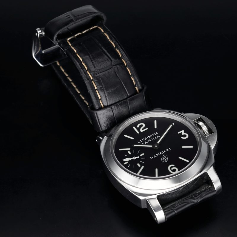 2015 Panerai Luminor Marina Logo PAM00005 44mm Carica Manuale Scatola e Garanzia - immagine 9