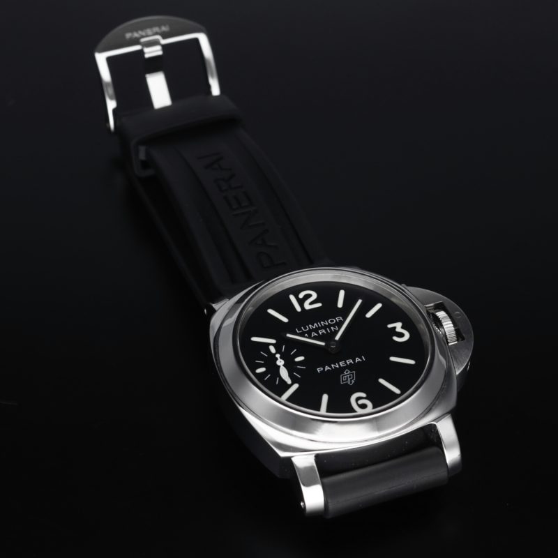 2005 Panerai Luminor Marina Logo PAM00005 Manual Winding SS 44mm with Box and Papers - Image 9