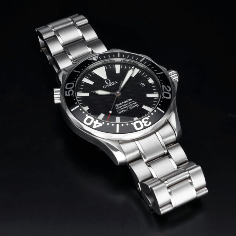 2008 Omega Seamaster Diver 300M Chronometer 22545000 Automatico 41mm Quadrante Nero Onde - Scatola e Garanzia - immagine 9