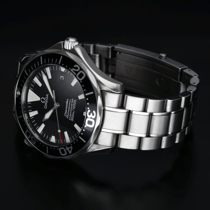 2008 Omega Seamaster Diver 300M Chronometer 22545000 Automatico 41mm Quadrante Nero Onde - Scatola e Garanzia - immagine 12