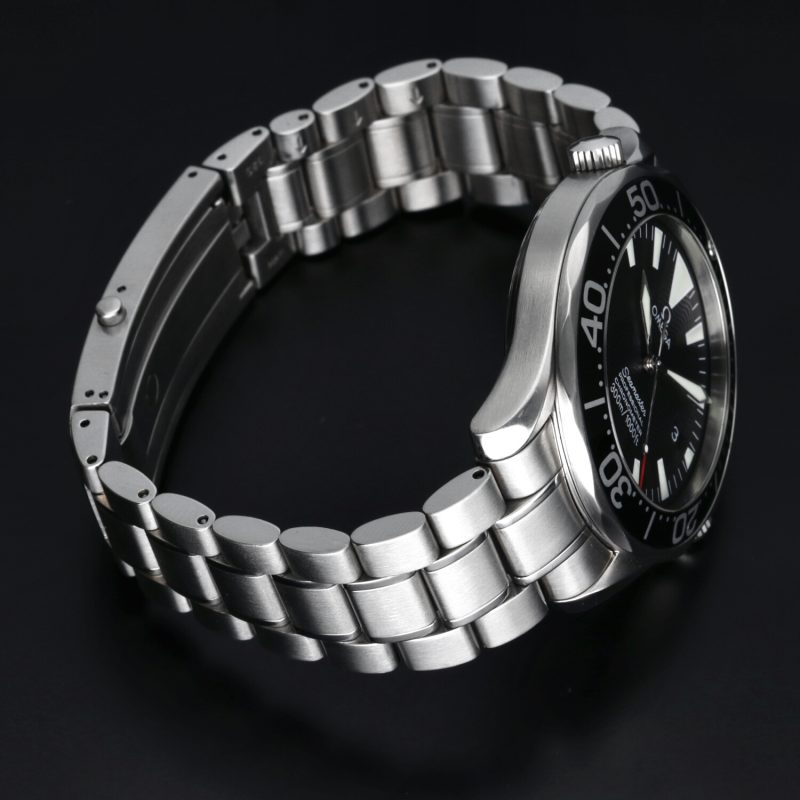 2008 Omega Seamaster Diver 300M Chronometer 22545000 Automatico 41mm Quadrante Nero Onde - Scatola e Garanzia - immagine 11